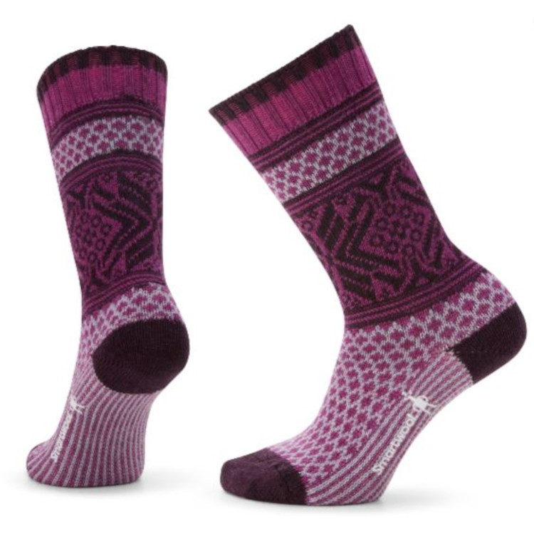 Smartwool Everyday Popcorn Snowflake Pattern Crew – Women’s Socks